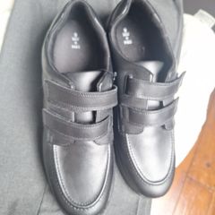 M&S black school shoes brand new
