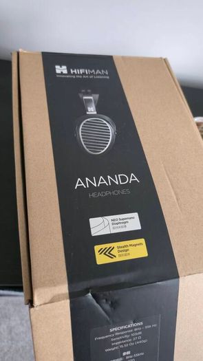 HiFiMAN Ananda Headphones (Stealth Magnet Version) Like New  (Acoustic trade?)