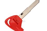 Replacement Key for Yamaha Motorcycles YH35 (Red, Magnetic)