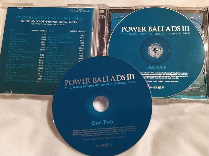 NOS Power Ballads 2Cd