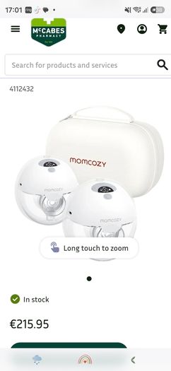 Momcozy double smart pump