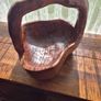 Vintage Teak Carved Fruit Basket , 5kg , Perfect Condition Image 9
