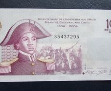Haiti 2004.10 Gourdes.Commemorative 1804-2004.Uncirculated banknote.Polymer.