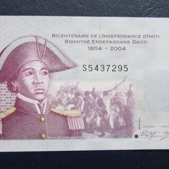 Haiti 2004.10 Gourdes.Commemorative 1804-2004.Uncirculated banknote.Polymer.