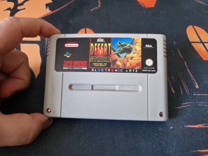 Desert Strike Return to the gulf Super Nintendo Snes