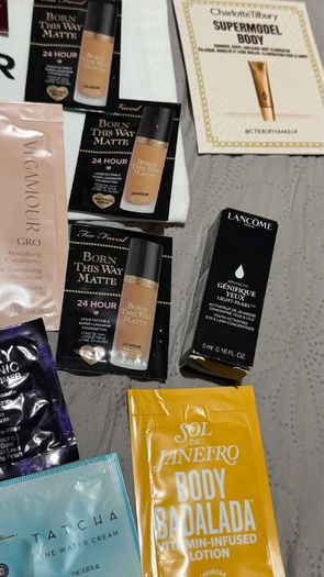 Luxury sample / travel size new