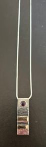 Sterling Silver & Gold Pendant