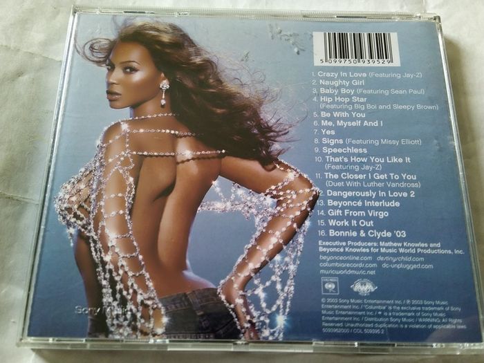 Beyonce - Dangerously In Love Cd