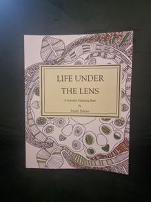Life under the lens: A Scientific Colouring Book (Soft cover)