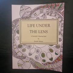 Life under the lens: A Scientific Colouring Book (Soft cover)