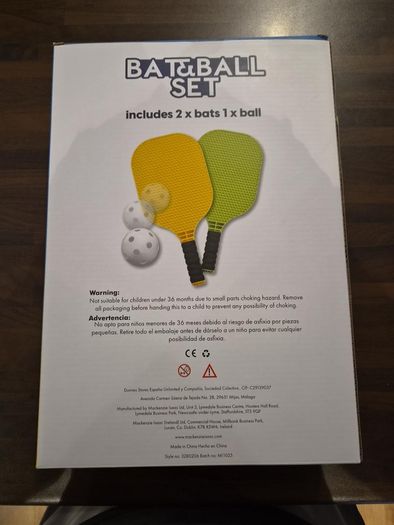 Bat and Ball Set