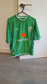 Original Umbro Ireland 2002 Home Jersey