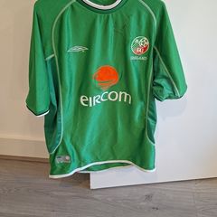 Original Umbro Ireland 2002 Home Jersey