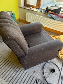 Pair of mid century armchairs