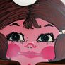 Pop Art Twiggy Head Vintage Clothes Hanger Image 3