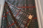 vintage Arran woolen blanket
