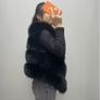 FFS Faux Fur Sake black vest size L UK12 EU40 Postage included Image 2