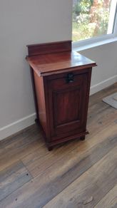 vintage bedside locker