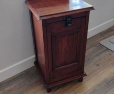 vintage bedside locker
