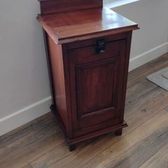 vintage bedside locker