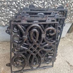 Cast iron Chair backs