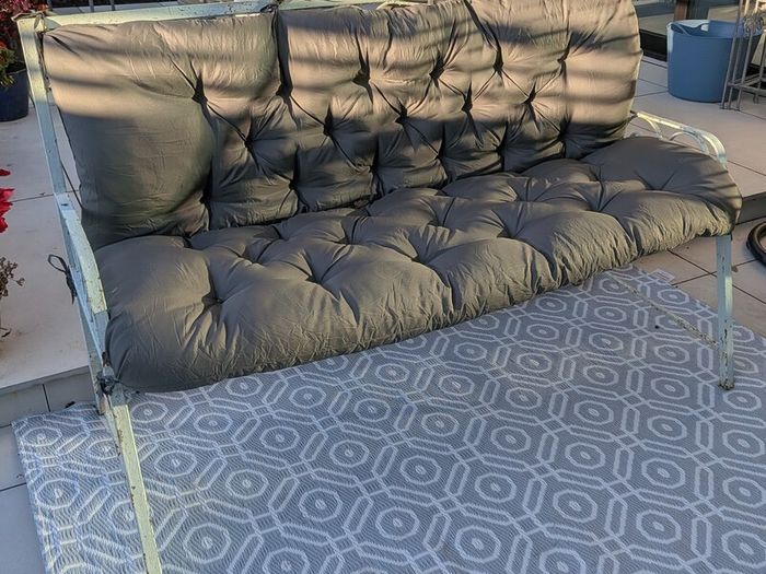 Garden Bench Cast Iron 152cm Wide For Sale in Foxrock, Dublin from ...