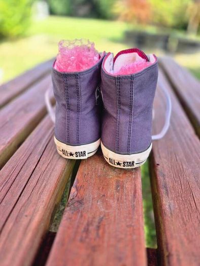Converse Double Tongue High Top Trainers, UK8, EU41, AV