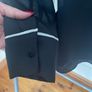 Zara basic transparent black women's blazer size 12 Uk Image 5