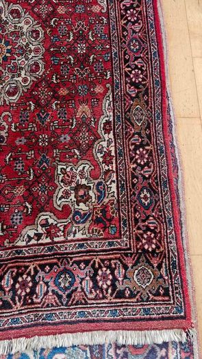 Warm Wool Stunning Persian Bidjar Hand Knotted Rug Carpet
