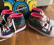 Heelys denim rainbow