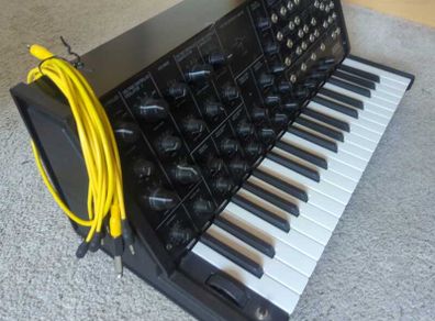 Korg MS-20 Mini (modded) analog monosynth