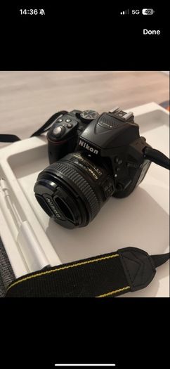 Nikkon D5300 + Nikkor 1.8 50 mm lens