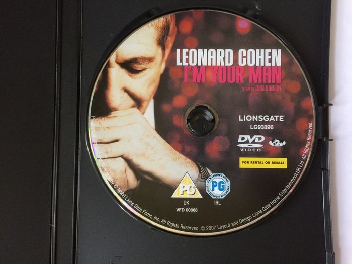 Leonard Cohen [2005] Leonard Cohen: I'm Your Man [Music DVD]