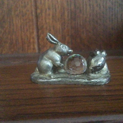 W.A.P.W miniature Rabbits ornament