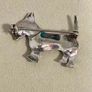 Solid Silver Scottie Brooch Image 4