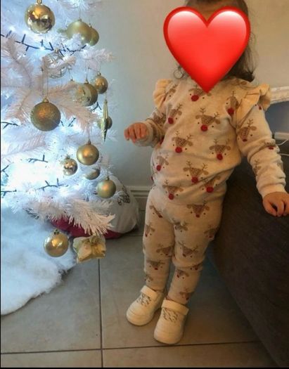 9-12mnts baby girl Christmas clothes bundle