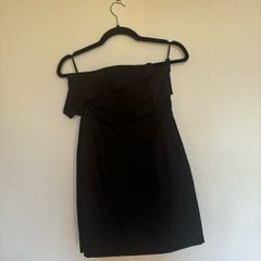 COS mini black dress