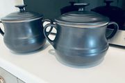 2 Le Creuset Bean Pots