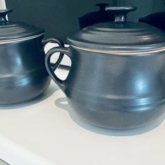 2 Le Creuset Bean Pots