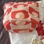 A Bundle of Orla Kiely Products - Bergamot Mini bath and hand set , a pull string wash bag, 2 empty body lotion and conditioner and a limited edition travel porcelain cup for Kenco Image 4