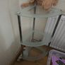 corner glass stand Image 2
