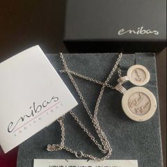 Enibas sterling silver necklace and pendants