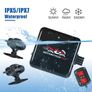 VSYSTO Motorcycle DashCam, Wide Angle Night Vision Motorcycle Camera, HD 1080P Double Lens Front and Rear, WiFi Waterproof Sports Camera, Dashcam Image 5