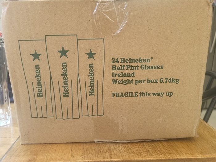 Heineken half pints new x24