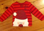 As New Minimode Santa Top Age 3-4