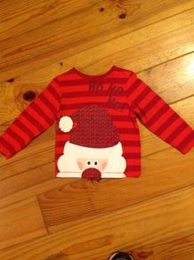 As New Minimode Santa Top Age 3-4