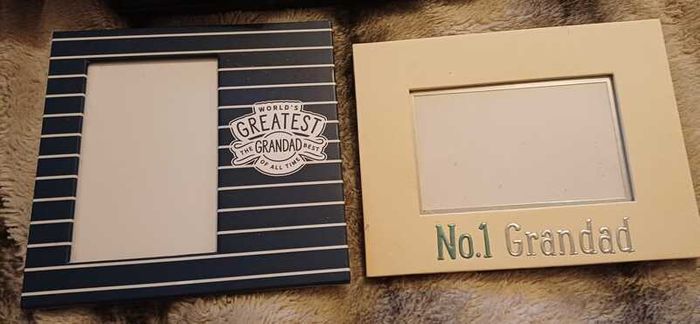 2 x Grandad Photo frames