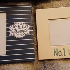 2 x Grandad Photo frames