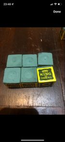 triangle snooker chalk