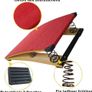Gymnastics Springboard for Kids Vaulting Training Fitness Playing, Portable Curved Spring Board, Hard Wood Practice Equipment, Elastic Board for Home Room Athletics Training Image 3